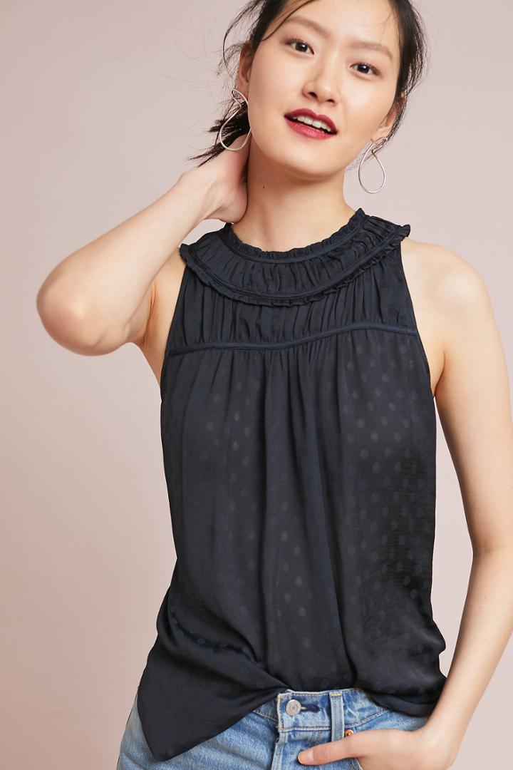 Maeve Clovis Pleated Top