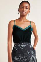 Sunday In Brooklyn Sylvia Ruffled Velvet Cami