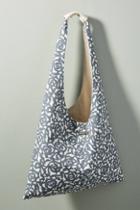 Anthropologie Gardenia Packable Tote Bag