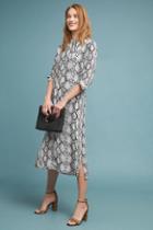 Bl-nk Imanio Snake-printed Shirtdress
