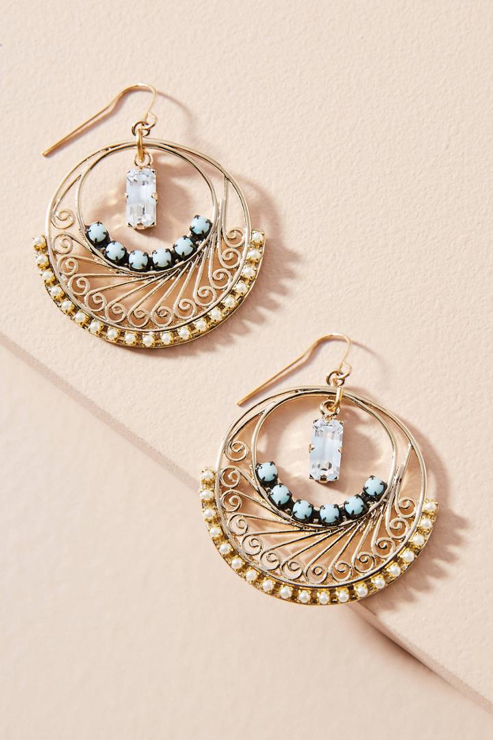 Jill Schwartz Albina Hoop Earrings