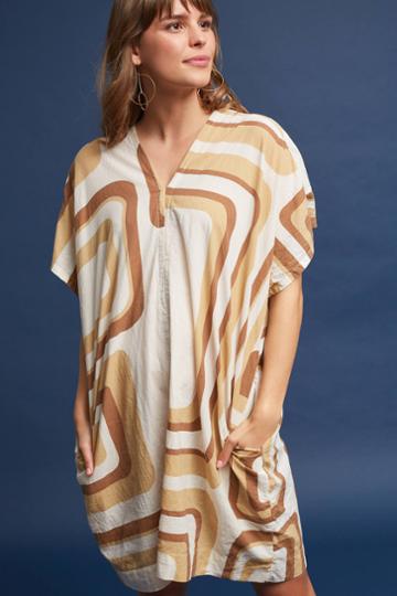 Uzi Nyc Draper Tunic Dress