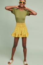 Corey Lynn Calter Smocked Floral Shorts