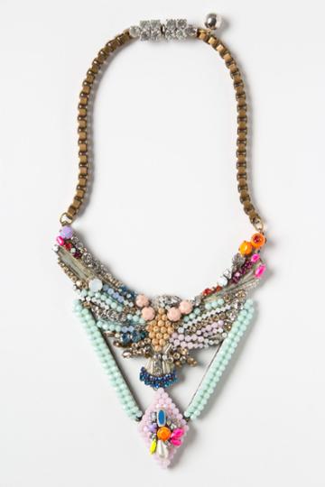 Beaded Phoenix Necklace