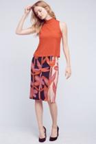 Maeve Cordyline Pencil Skirt