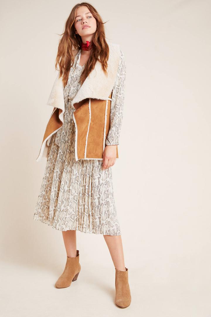 Bb Dakota Carolina Shearling Vest