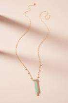 Anthropologie Well Wishing Pendant Necklace