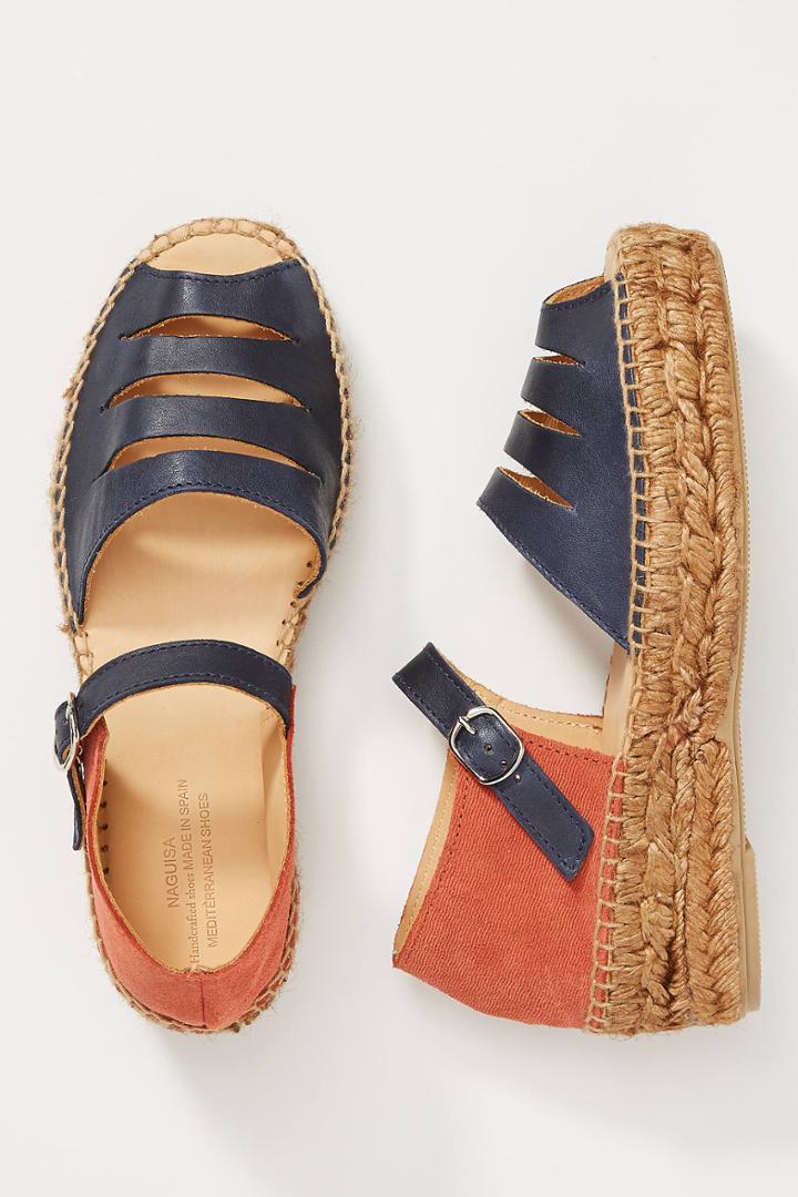 Naguisa Silencio Espadrille Platform Sandals