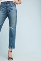 Ag Sloan Ultra High-rise Straight Cropped Jeans