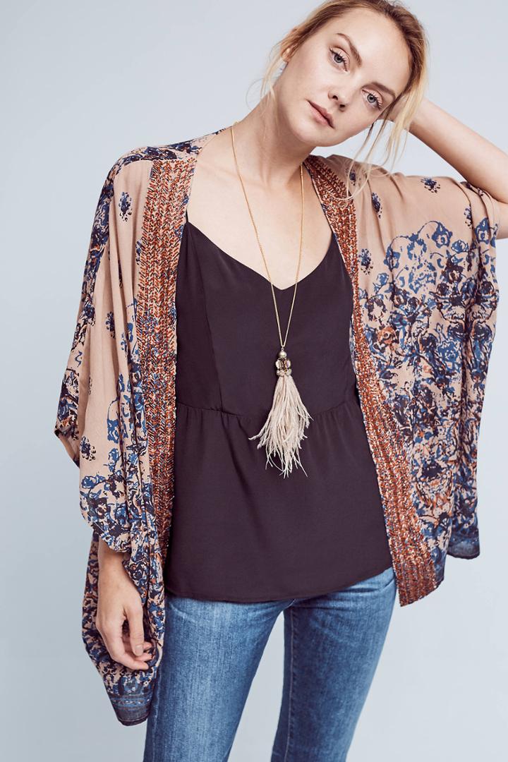 Beautiful Stories Astor Beaded Kimono