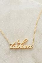 Thatch Taken Necklace