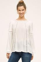 Maeve Delwen Open-shoulder Top