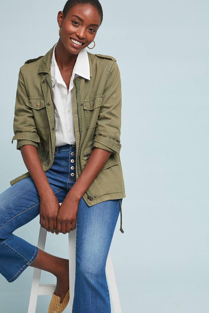 Velvet By Graham & Spencer Ruby Army Jacket