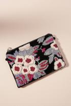 From St. Xavier Midnight Rose Beaded Clutch