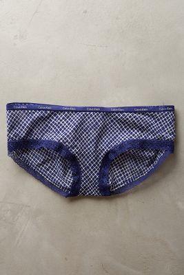 Calvin Klein Underwear Bottoms Up Hipsters Blue Motif