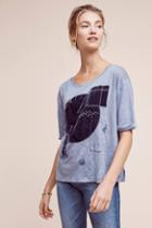 Akemi + Kin Patched Velvet Tee