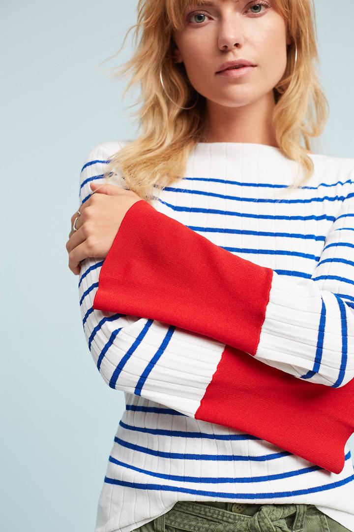English Factory Cambridge Striped Sweater