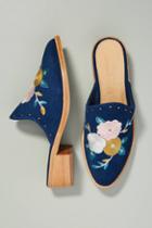 Soludos X Anthropologie Floral Embroidered Mules