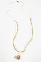 Serefina Violet Layered Pendant Necklace