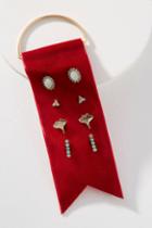 Anthropologie Delicate Earring Set