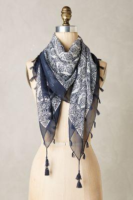 Anthropologie Katrien Square Scarf