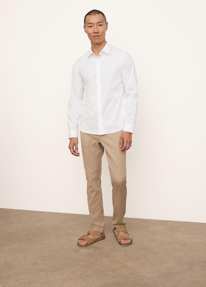 Vince Cotton Long Sleeve Shirt