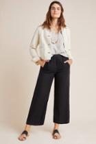 Velvet By Graham & Spencer Lola Wide-leg Linen Trousers