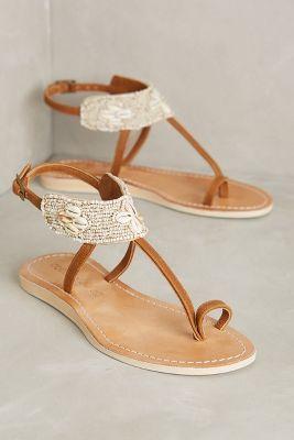 Cocobelle Bali Sandals Ivory