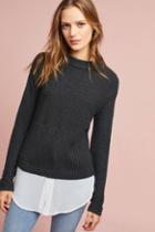 Moth Layered Mock Neck Pullover