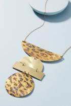 Sibilia Animal Print Pendant Necklace