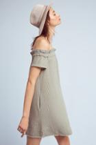 Amadi Maella Off-the-shoulder Tunic Dress