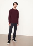 Vince Pima Thermal Long Sleeve Crew Neck T-shirt