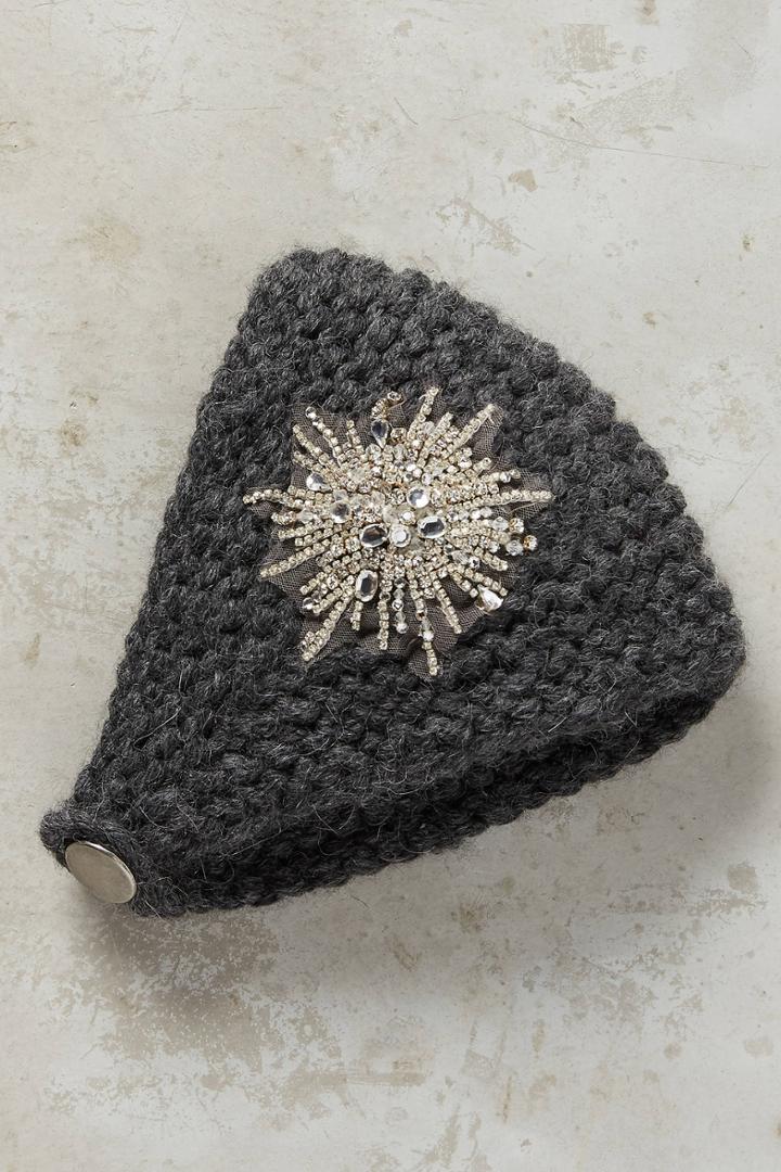 Jennifer Behr Crystal Snowflake Earband