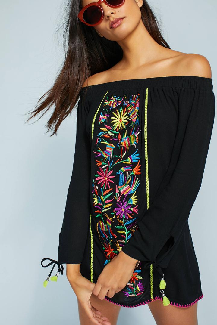Nanette Lepore Isla Marietas Off-the-shoulder Cover-up