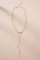 Anthropologie Rhiannon Layered Y- Necklace