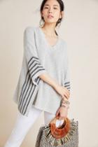 Isla Maude Winnie Striped Poncho