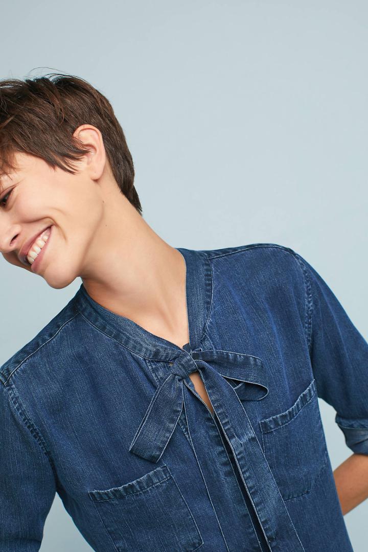 Rails Tied Chambray Buttondown