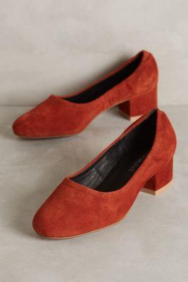 Jeffrey Campbell Bitsie Heels Dark Orange