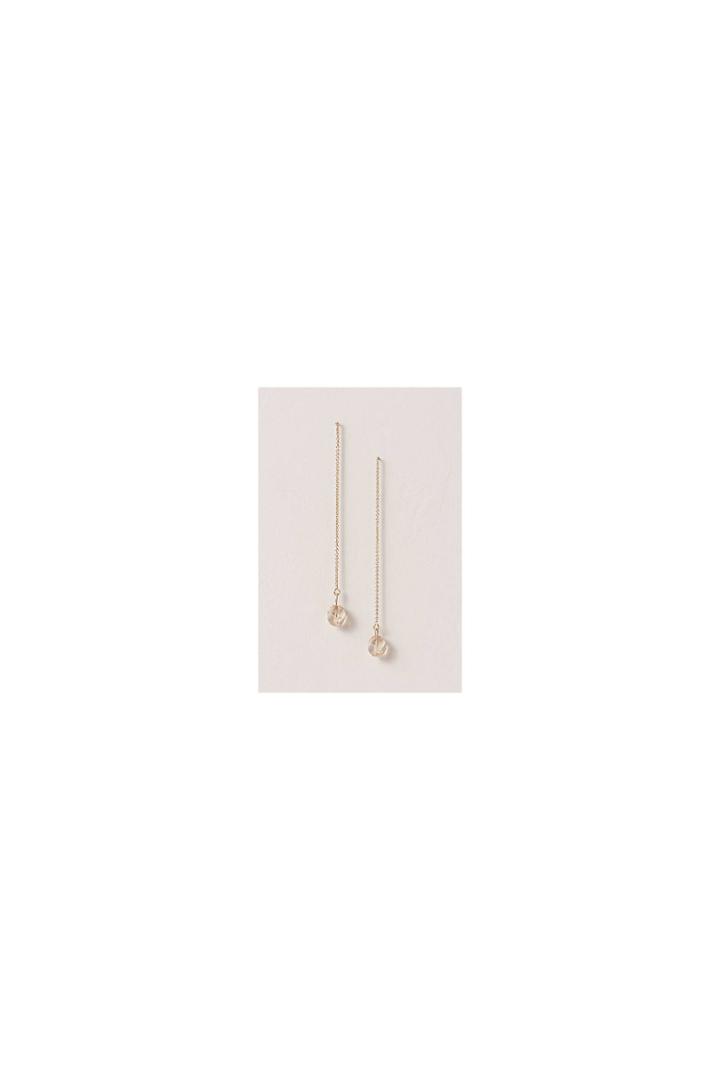 Anthropologie Starlight Crystal Drop Earrings