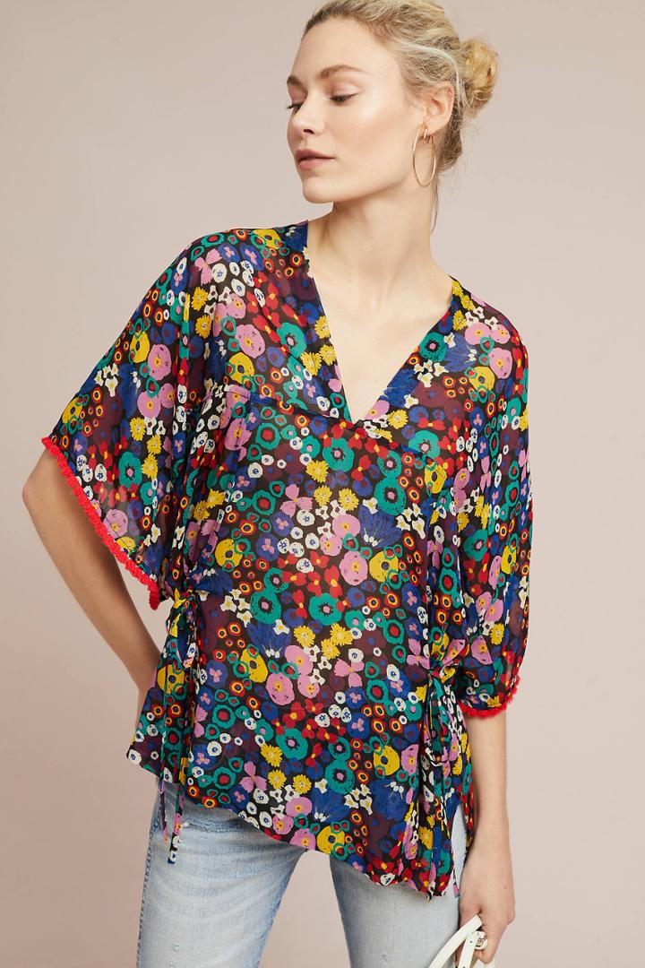 Ottod'ame Nero Ruffled Top