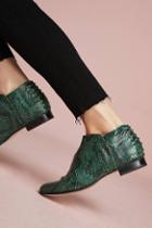 Pyramides Green Snake Print Boots