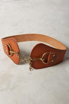 Anthropologie Piedmont Chain Waist Belt