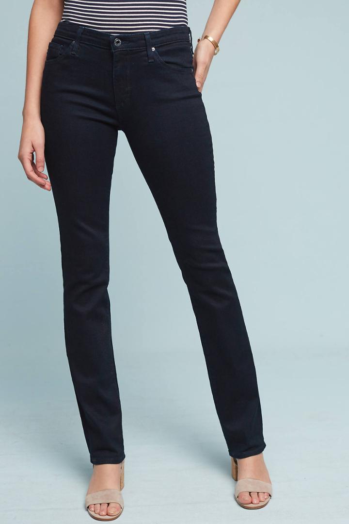 Ag Harper Mid-rise Straight Jeans