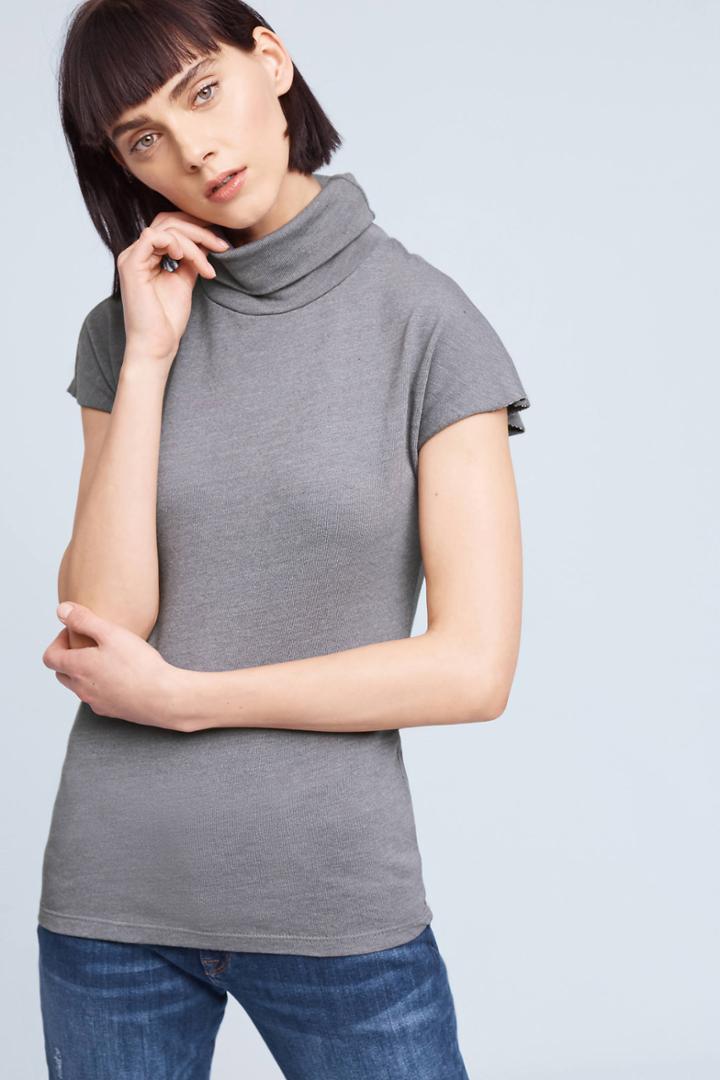 Stateside Jocinda Fleece Turtleneck