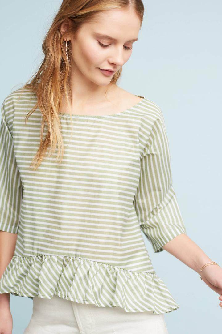 Ottod'ame Claudia Ruffled Top