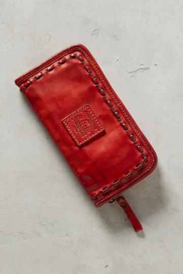 Caterina Lucchi Rosso Woven Wallet