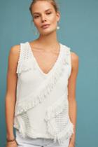 Anthropologie Pacific Fringed Tank