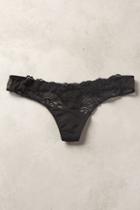 Josie By Natori Bardot Ivoire Thong Black