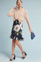 Eva Franco Naples Flounced Skirt