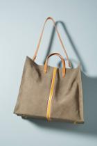 Clare V. Simple Striped Tote Bag